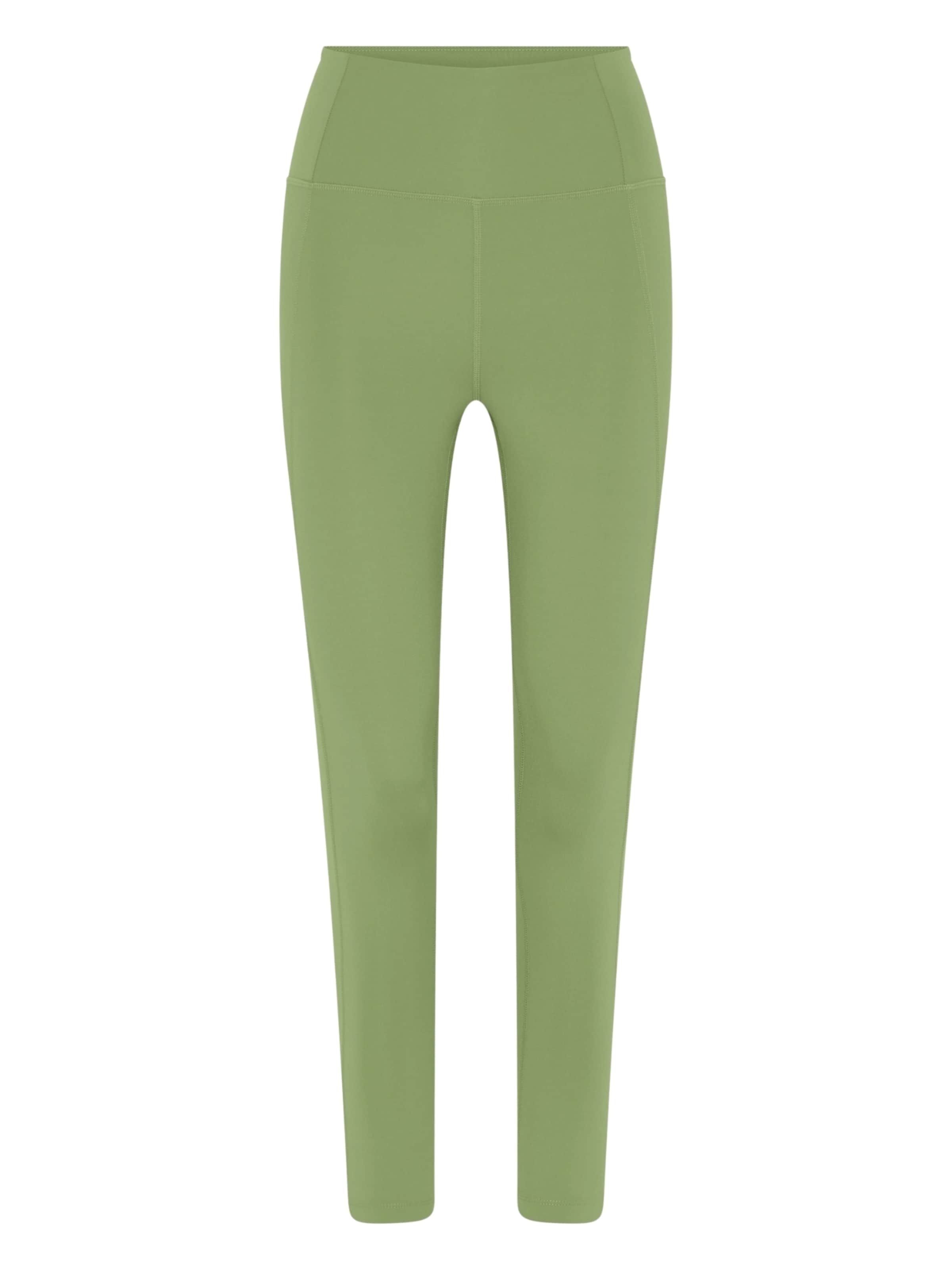 Pantaloni sportivi di Girlfriend Collective in verde: frontale