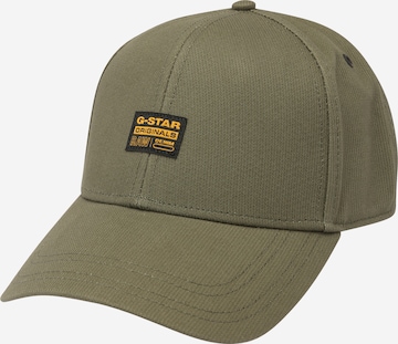 Cappello da baseball di G-Star RAW in verde: frontale