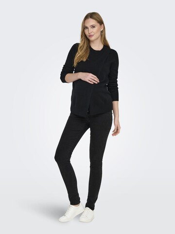 Only Maternity - Skinny Vaquero en negro