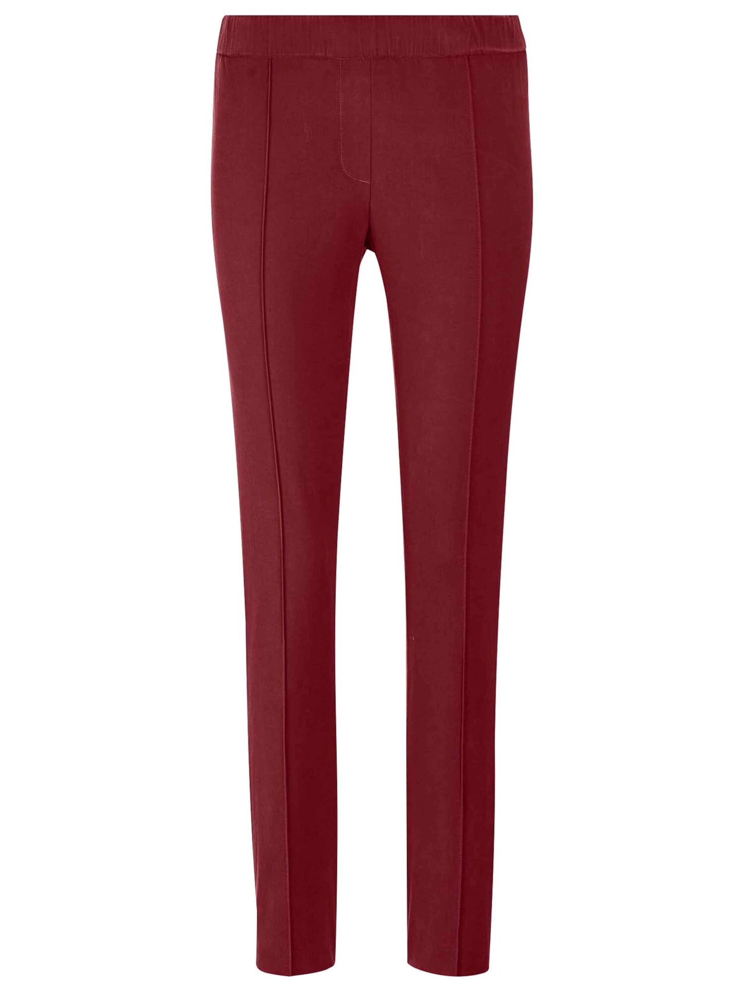 Coupe slim Jeggings MADELEINE en rouge : devant