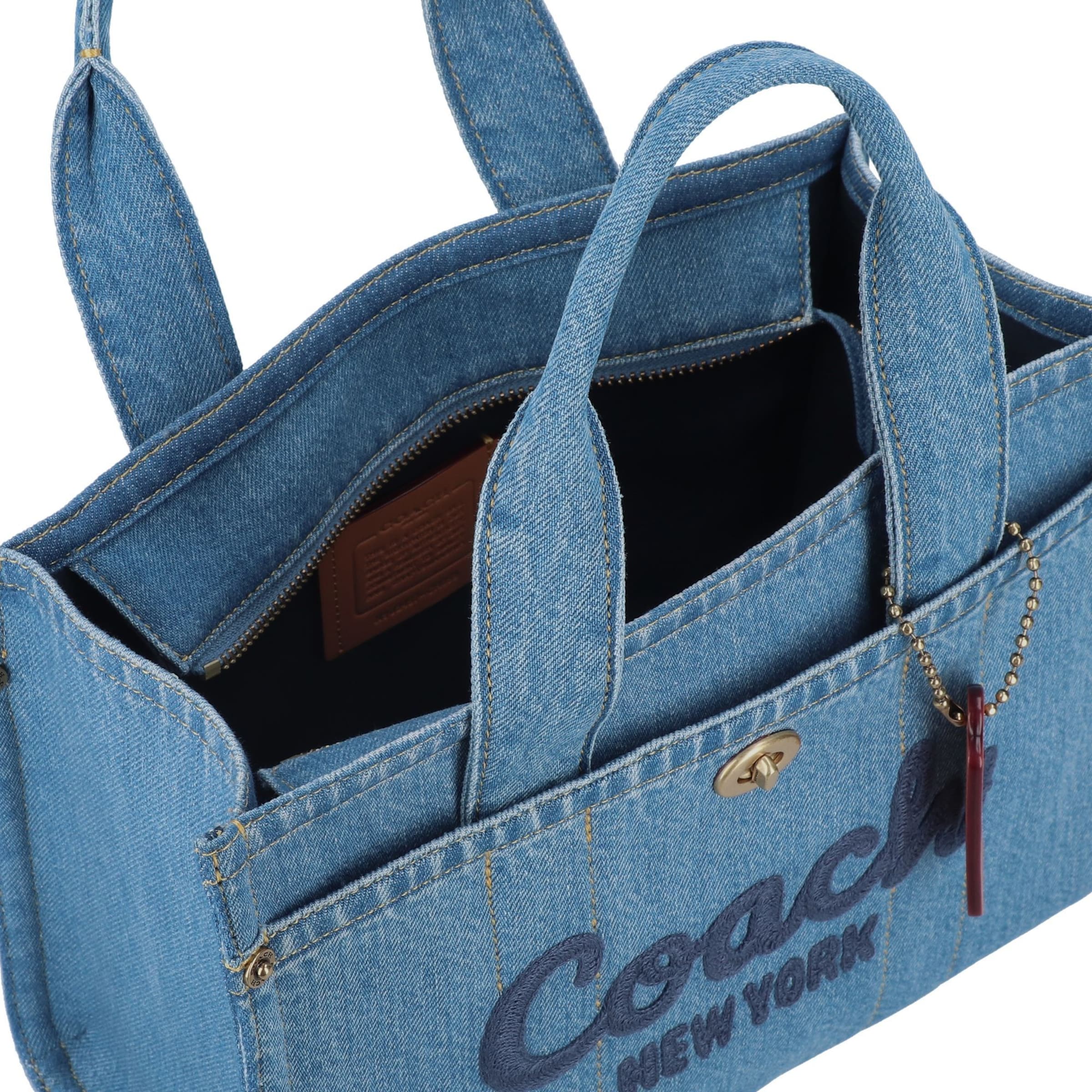 Borsa a mano 'CARGO TOTE BAG 26' di COACH in blu
