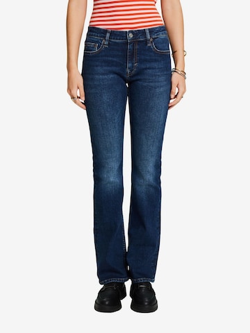 ESPRIT Boot cut Jeans in Blue: front