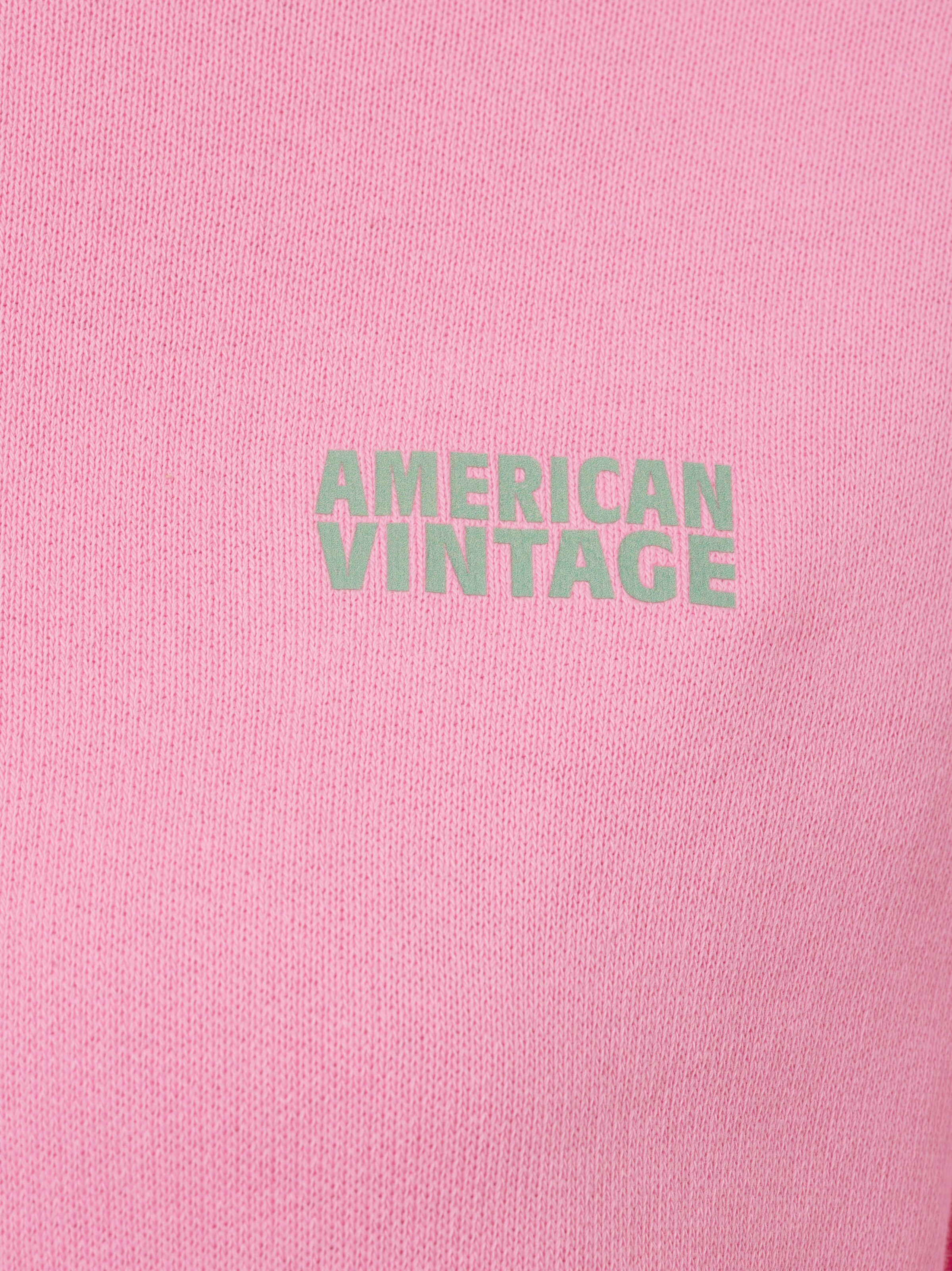 AMERICAN VINTAGE Sweatshirt ' Izubird ' in Pink