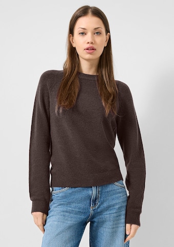 QS Sweater in Brown: front