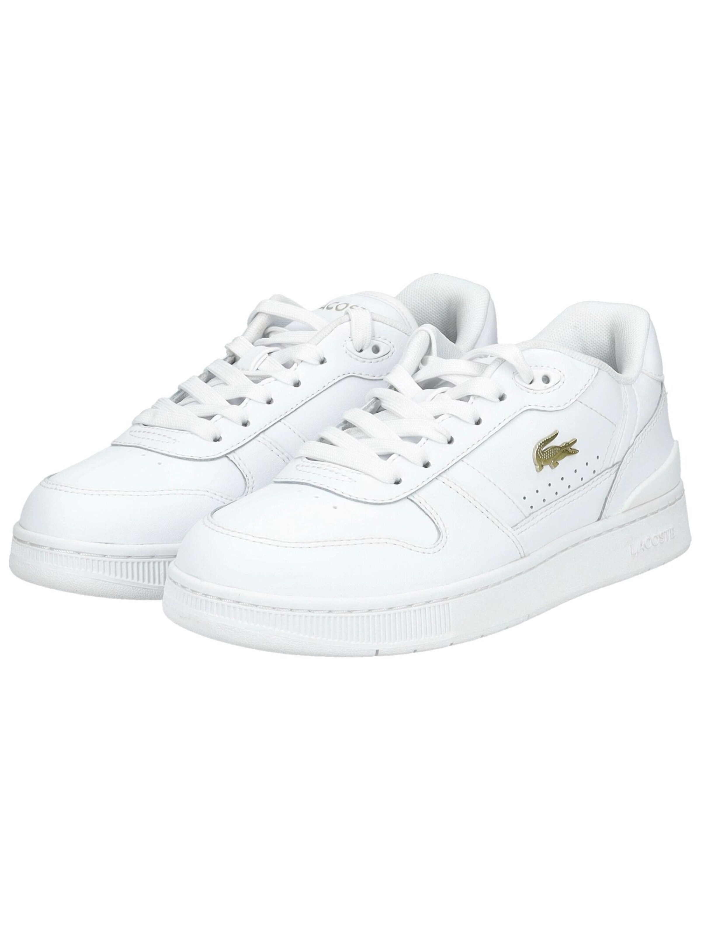 LACOSTE Platform trainers in White