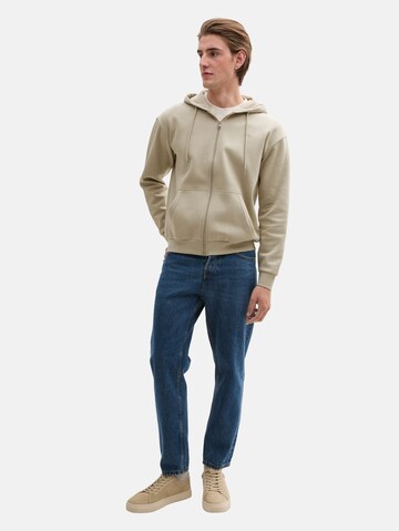 TOM TAILOR DENIM Sweatvest in Beige