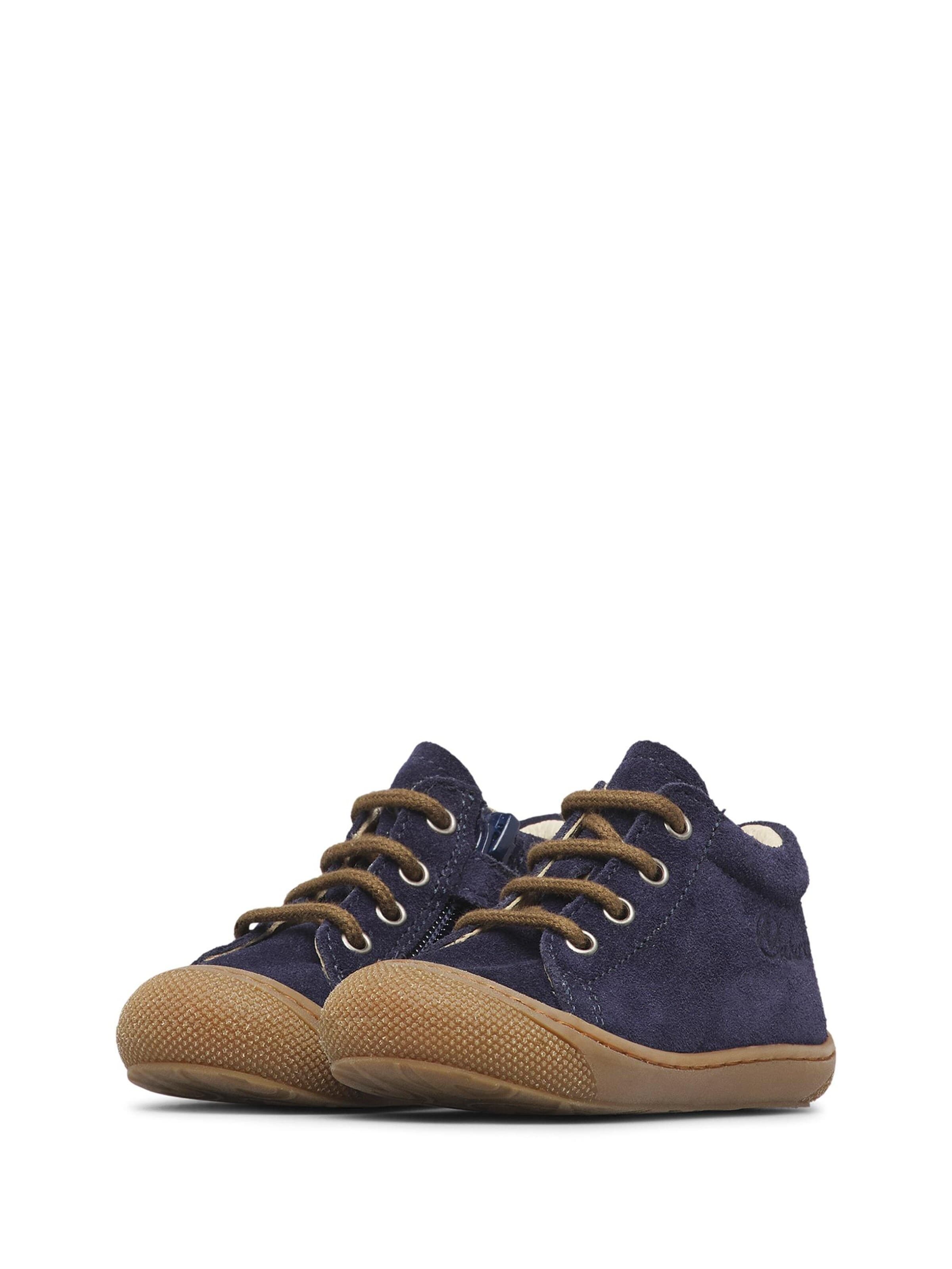 NATURINO Halbschuh 'COCOON ZIP'‌‌‌‌‌‌ in Blau