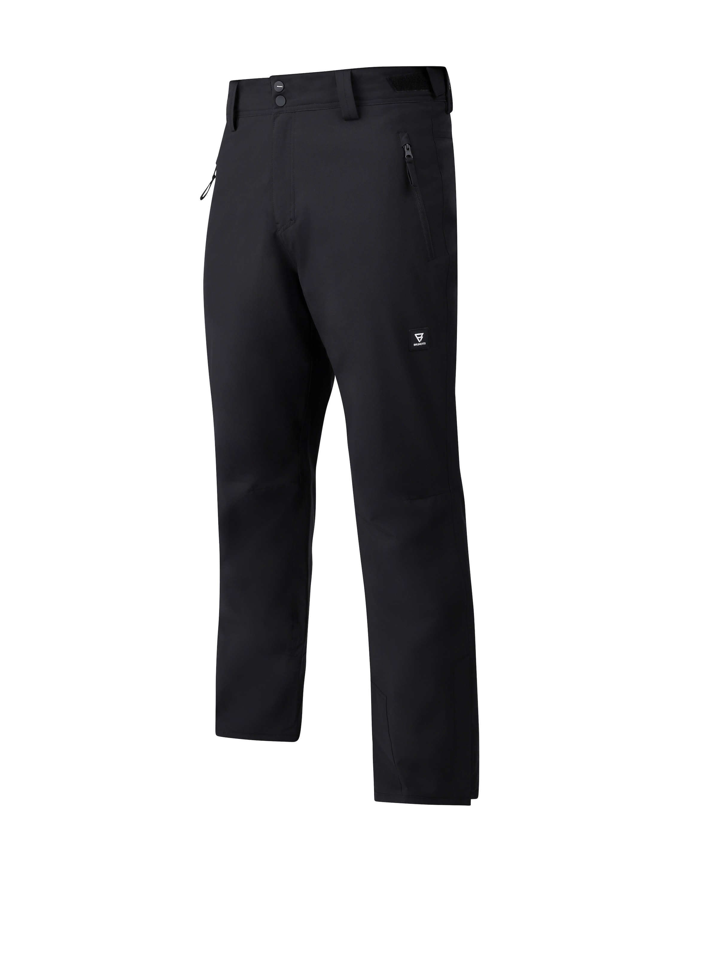 BRUNOTTI Regular Outdoor Pants in Black: front
