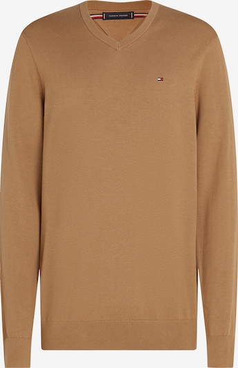 TOMMY HILFIGER Neulepaita 'ESSENTIAL' värissä khaki, Tuotenäkymä