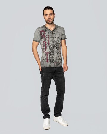 Key Largo T-Shirt 'Riot' in Grau