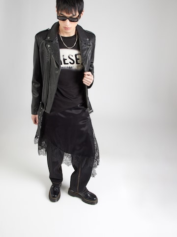 DIESEL Shirt 'T-ADJUST-V2' in Zwart