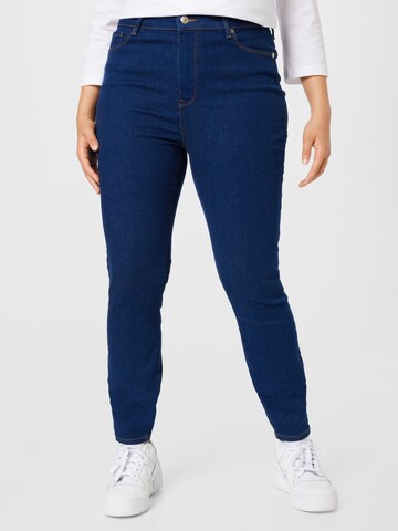 Tommy Hilfiger Curve Skinny Jeans 'Harlem' in Blauw: voorkant