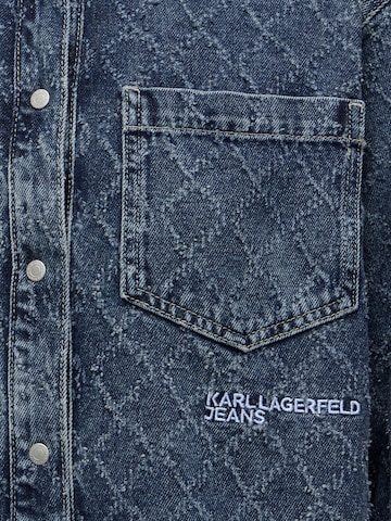 KARL LAGERFELD JEANS Bluzka w kolorze niebieski