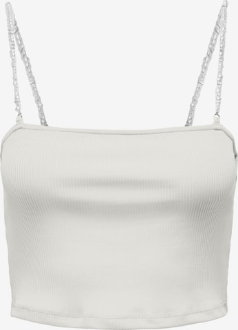 ONLY - Top 'UNINA' en blanco: frente