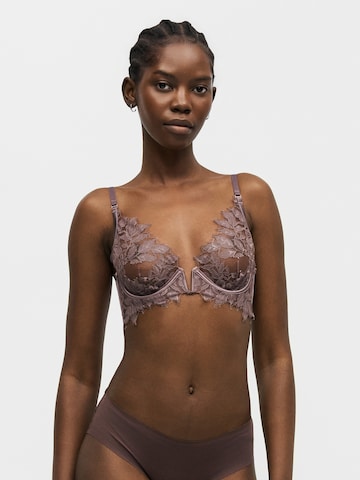 Soutien-gorge Hunkemöller en violet : devant