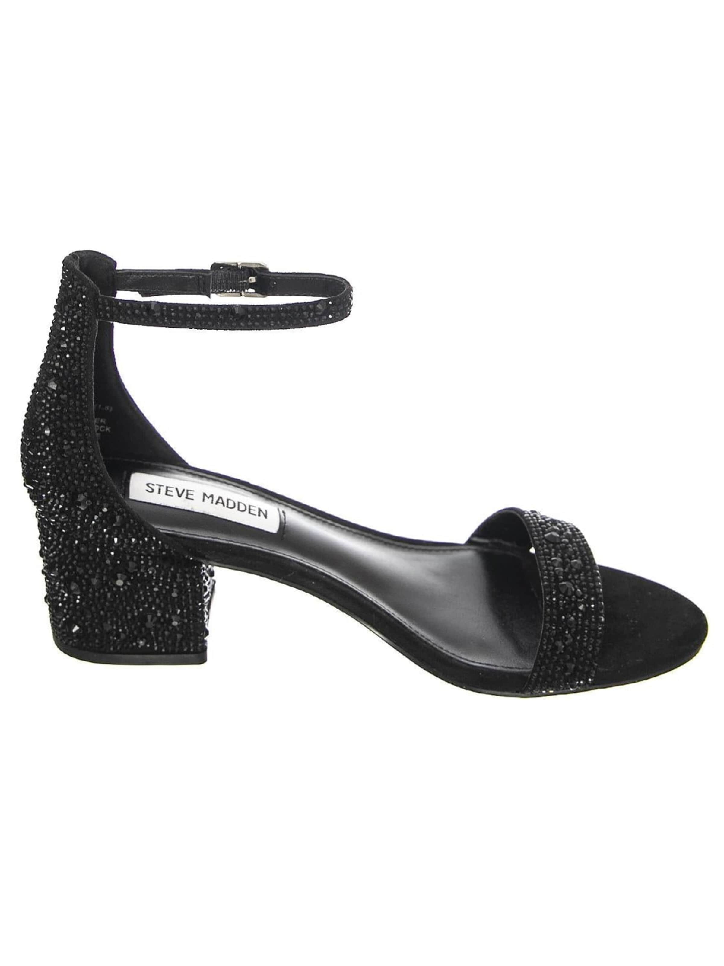 Sandalo 'Womens Irenee-G Black / Stone Sandals' di STEVE MADDEN in nero