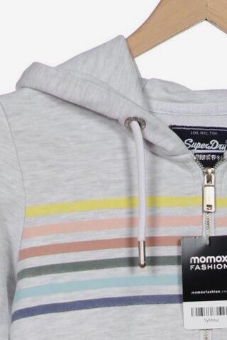 Superdry Sweatshirt & Zip-Up Hoodie in L in Grey