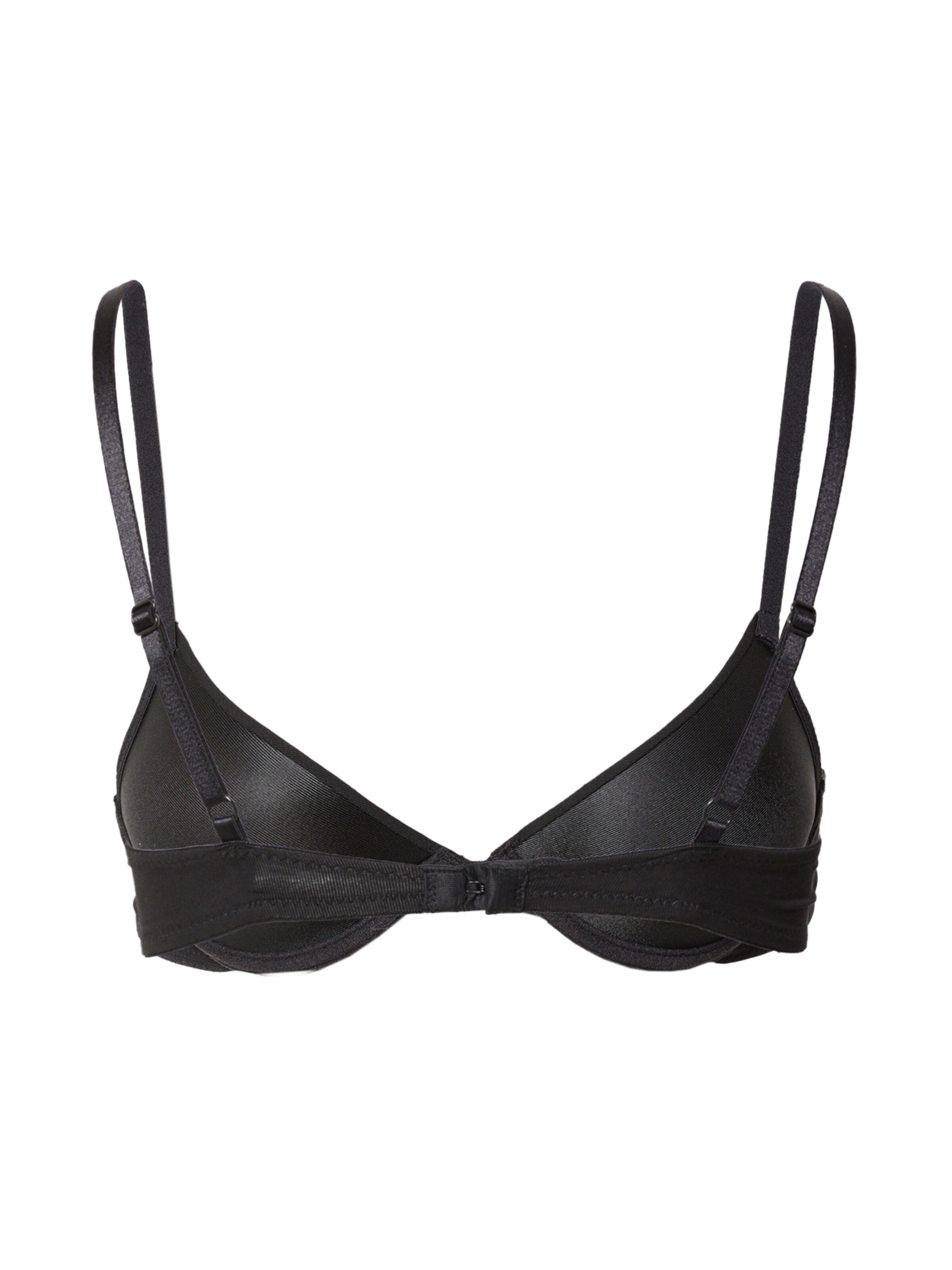 juoda Lindex Marškinėliai Liemenėlė