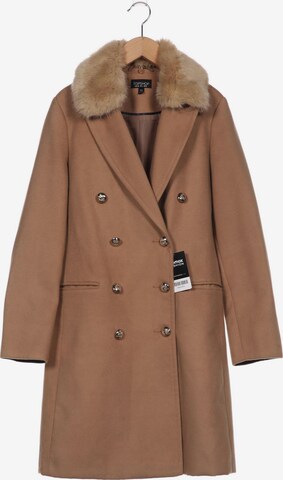 TOPSHOP Jacket & Coat in M in Brown: front