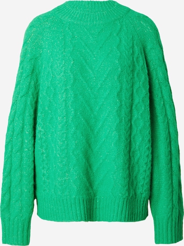 TOPSHOP Sweater in Green: front