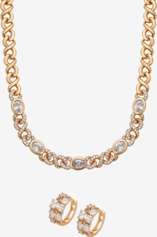 faina - Conjunto de joyería en oro: frente