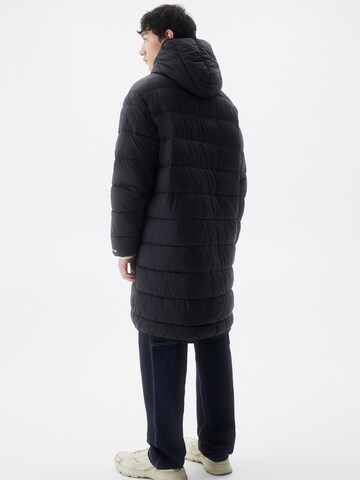 Manteau mi-saison Pull&Bear en noir