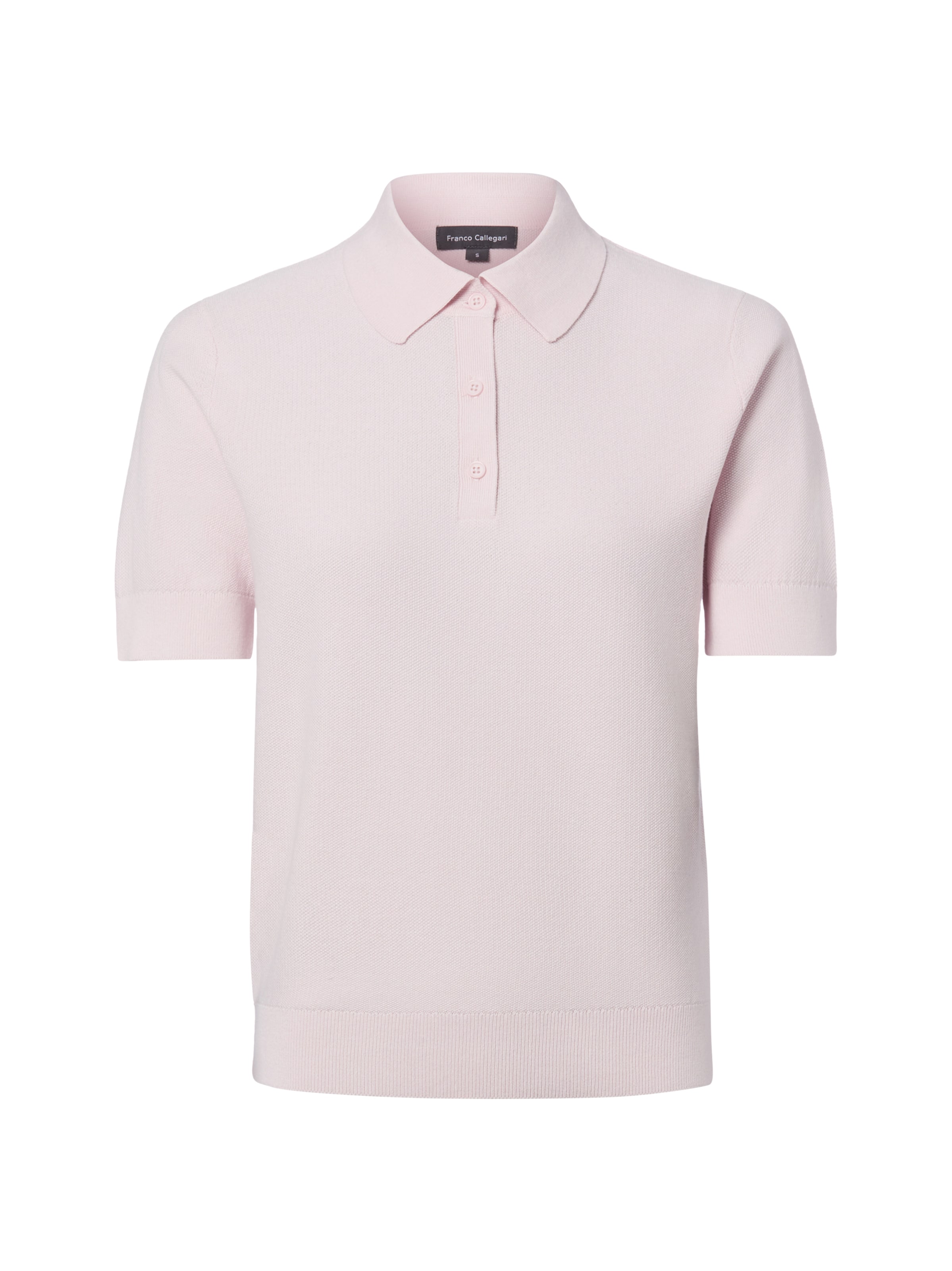 T-shirt Franco Callegari en rose : devant