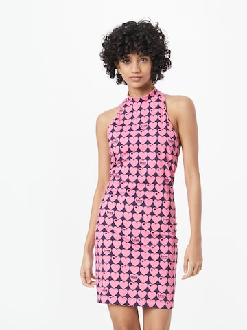 Love Moschino Φόρεμα σε ροζ: μπροστά