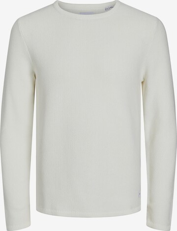 JACK & JONES Sweater 'ALEX' in White: front