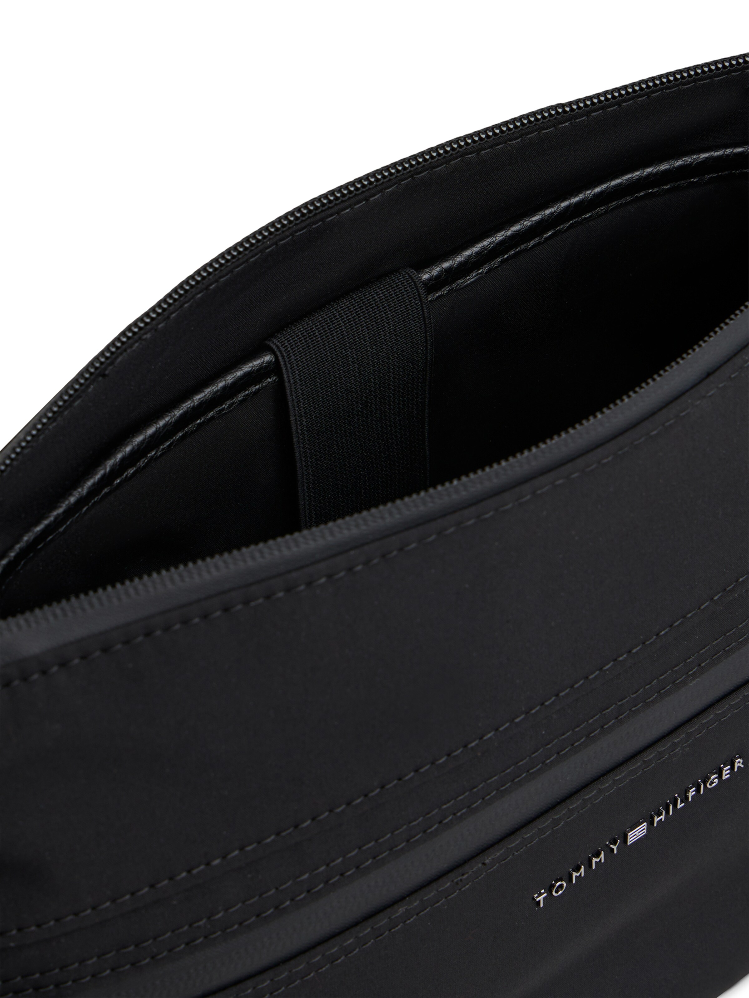 TOMMY HILFIGER Torba za čez ramo | črna barva