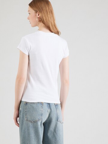Tricou 'EVERYDAY' de la TOPSHOP pe alb