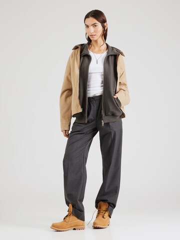 WEEKDAY Sweatjacke in Grau