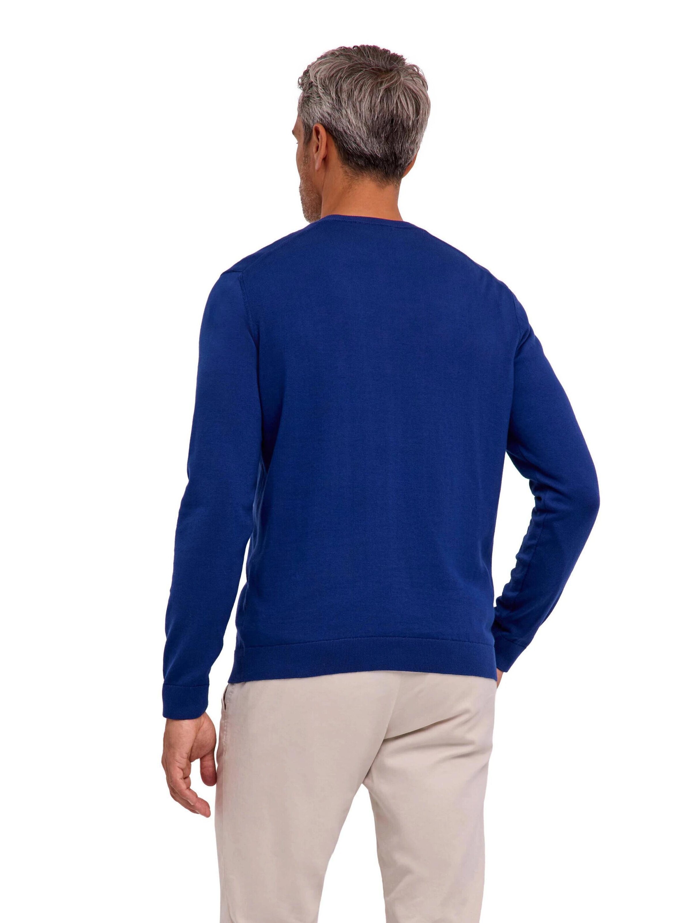 FALKE Sweater 'Cotton Knit' in Blue