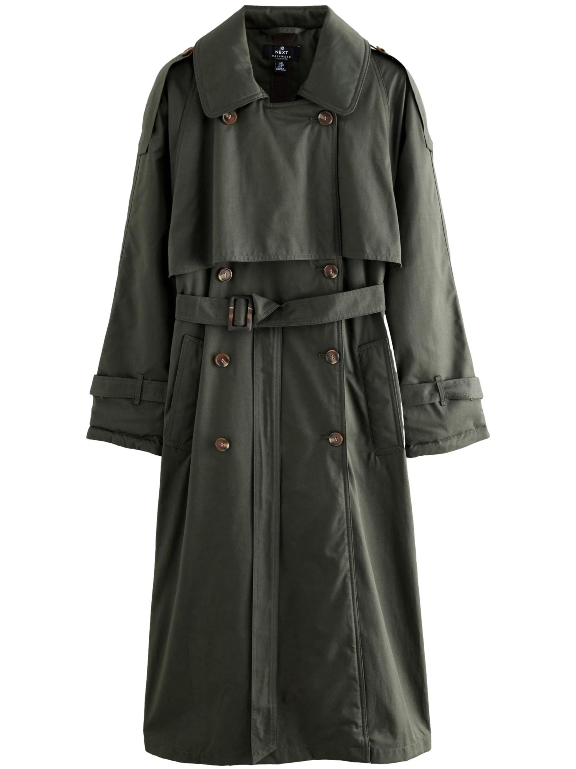 Next - Sobretudo meia-estação em verde: frente