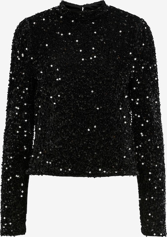 PIECES Bluza 'Kam' | črna barva: sprednja stran