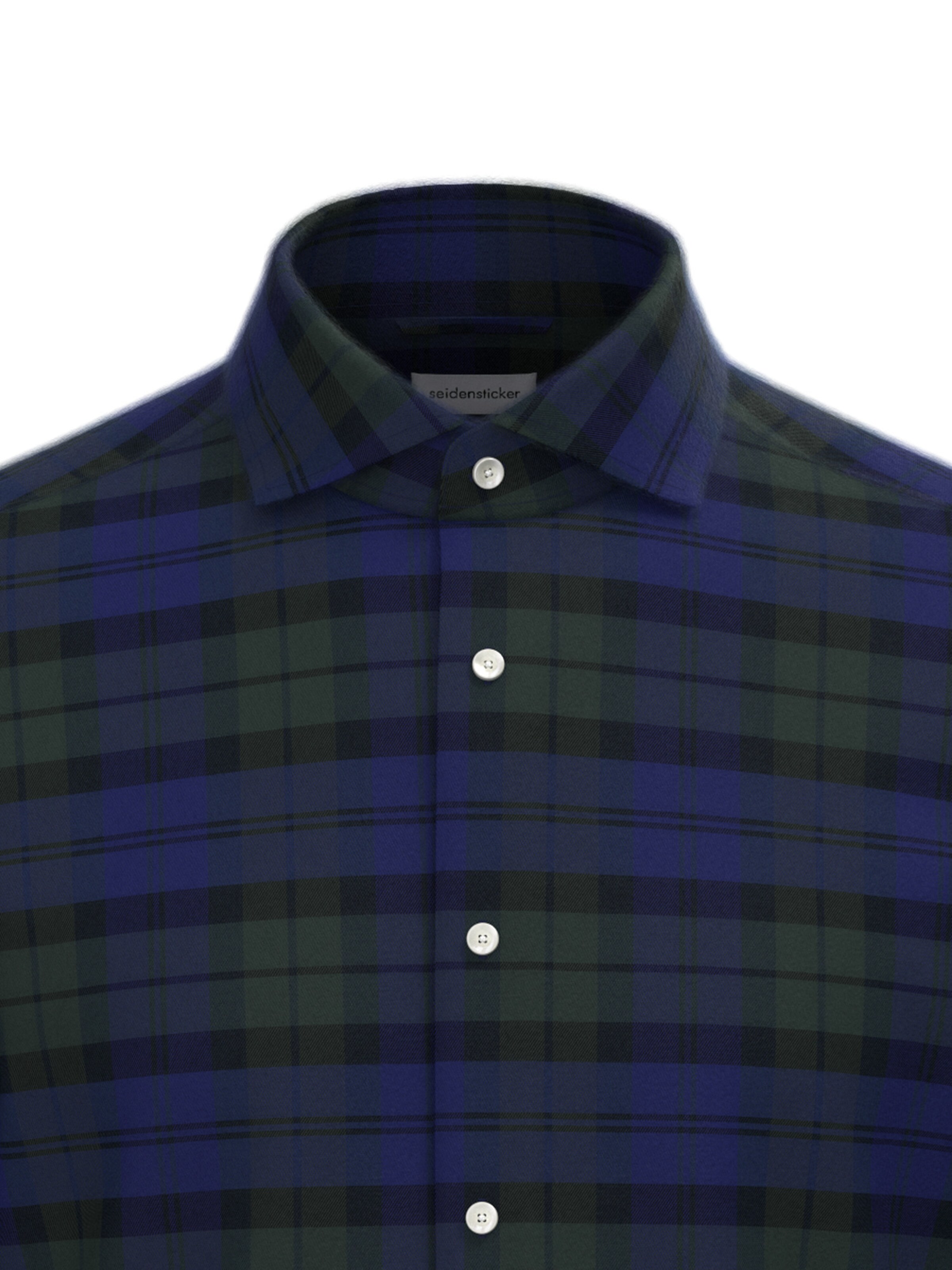 SEIDENSTICKER Slim fit Overhemd in Blauw