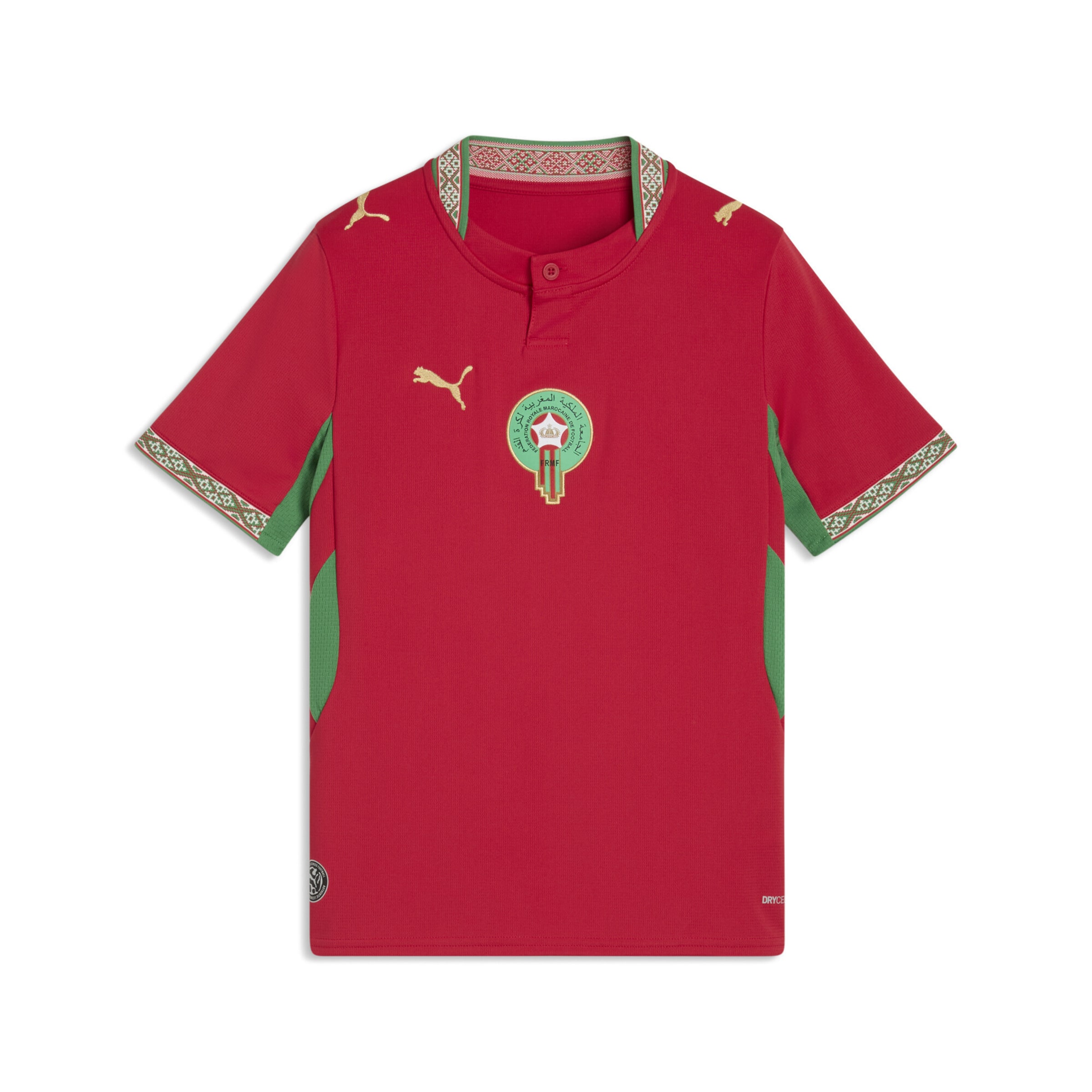 PUMA Functioneel shirt 'Marokko 2026' in Rood: voorkant