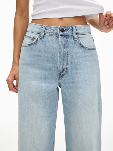 Pull&Bear Loosefit Farmer - kék