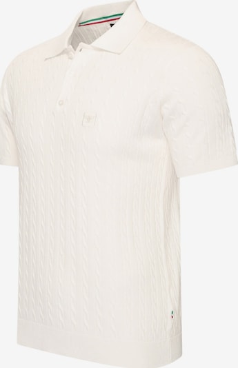 CAPPUCCINO Shirt 'Caorle Cable Knit' in S in weiß, Produktansicht