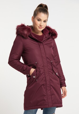 MYMO Winterparka in Rood: voorkant