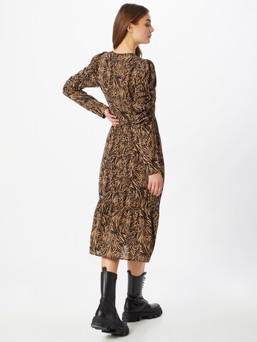 Neo Noir Dress 'Suzann' in Brown