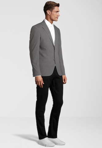 Coupe slim Veste de costume Steffen Klein en gris