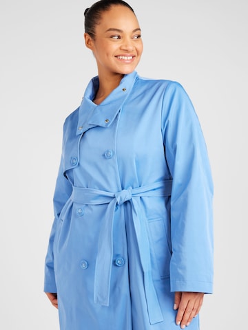 Manteau mi-saison 'VALLE' Persona by Marina Rinaldi en bleu