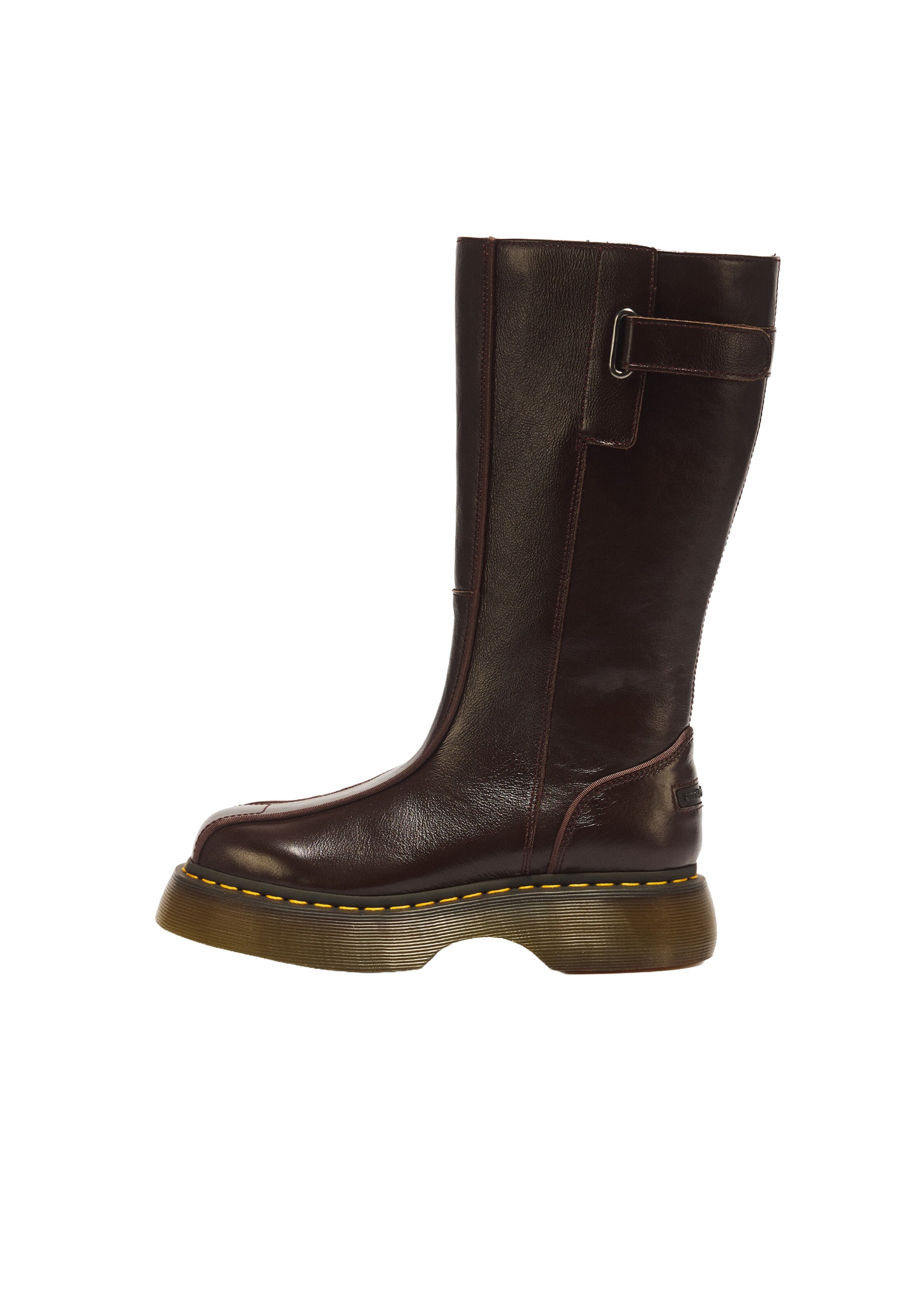 Dr. Martens Kozačky 'Buzz Hi' – hnědá: přední strana