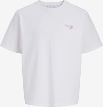 T-Shirt JACK & JONES en blanc : devant