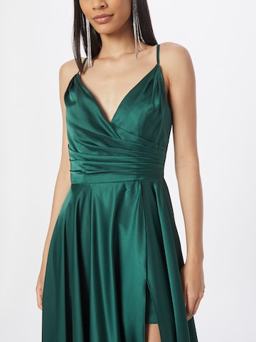 Robe de soirée mascara en vert