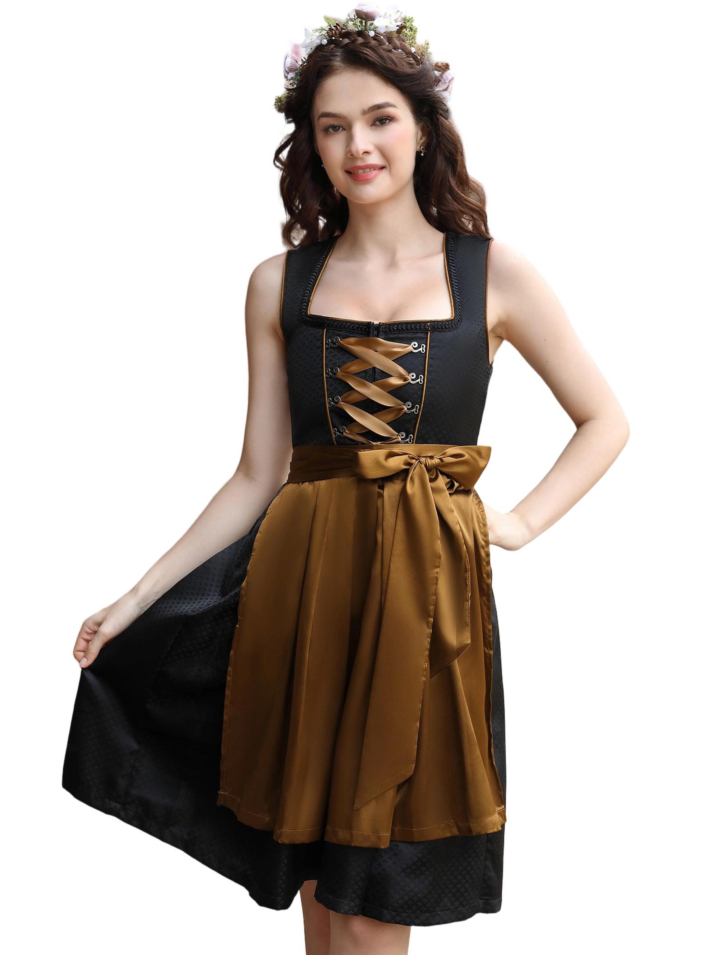 Yesfashion Dirndl‌‌‌‌‌‌‌‌‌ in Gold