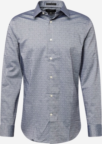 Coupe slim Chemise Banana Republic en gris : devant