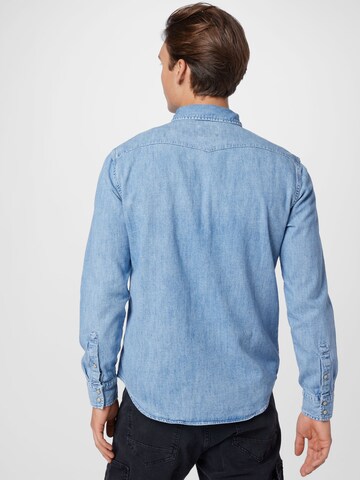 American Eagle Regular Fit Hemd in Blau