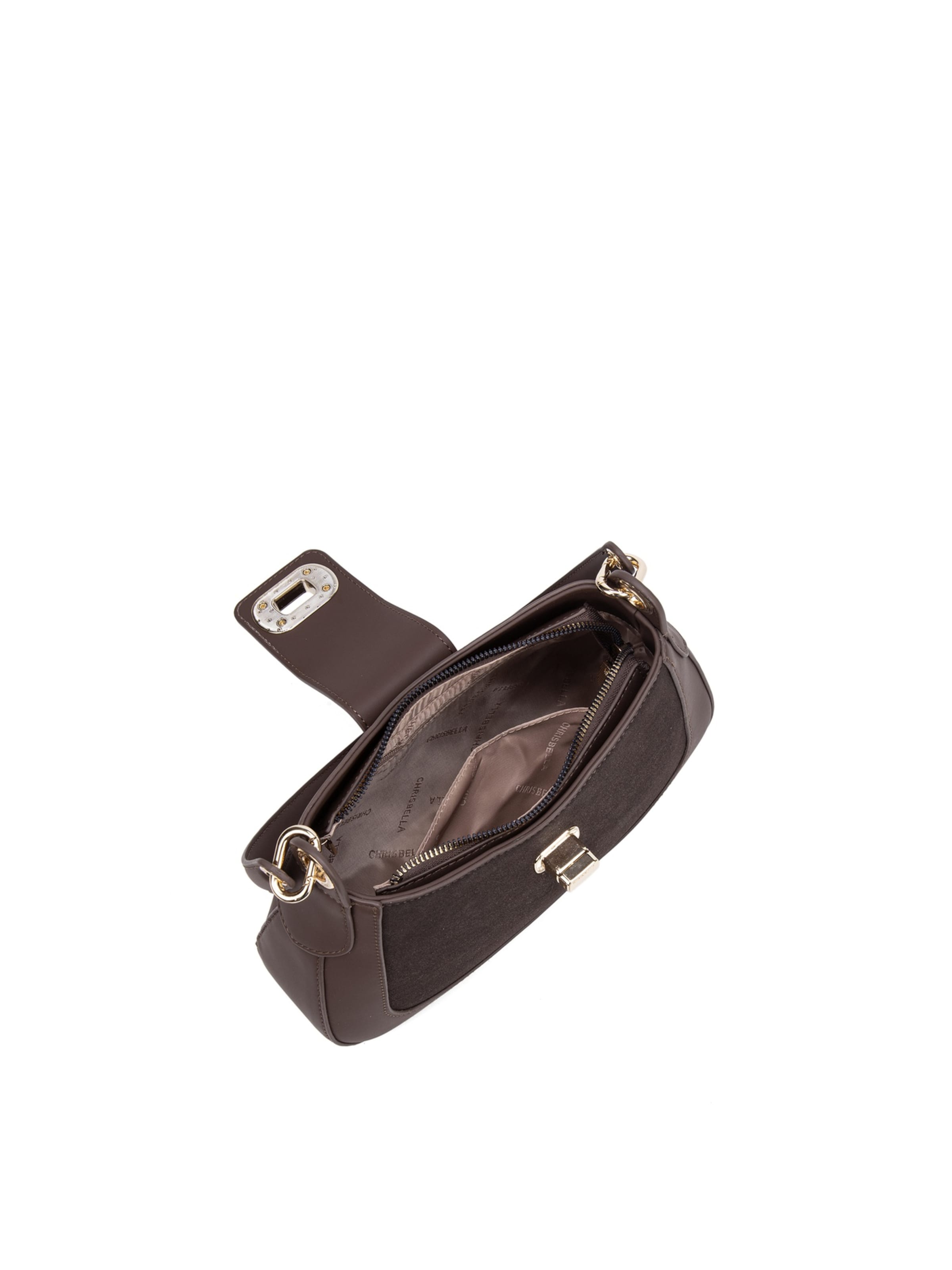 Chrisbella Shoulder Bag in Brown